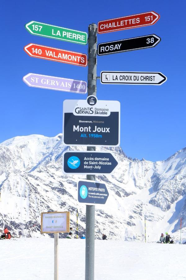 Saint-Gervais Apartment Next To Bettex Ski Lift Екстер'єр фото
